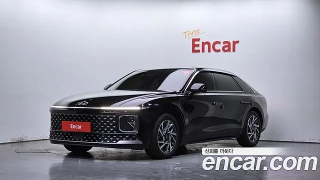 Hyundai Grandeur Hybrid (GN7) 2023 Черный из Кореи