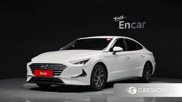 Hyundai Sonata Hybrid (DN8) 2021 Белый из Кореи