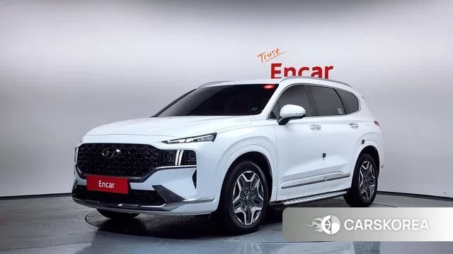 Hyundai The New Santa Fe 2022 Белый из Кореи