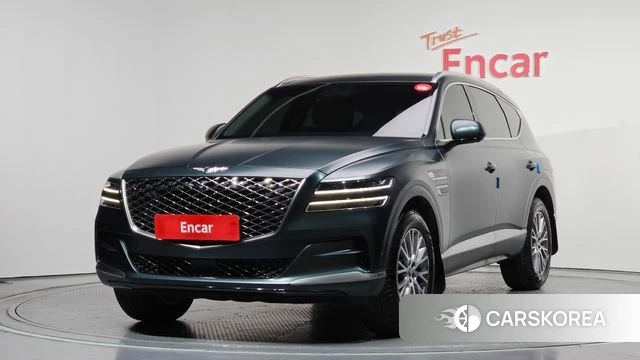 Genesis GV80 2020 Темно-зеленый из Кореи