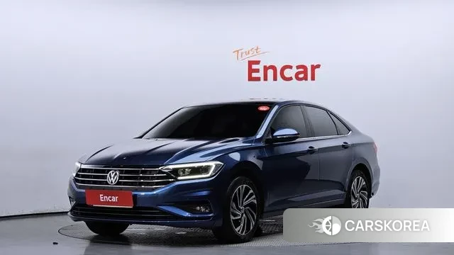 Volkswagen 7th Generation of Jetta 2020 Синий из Кореи