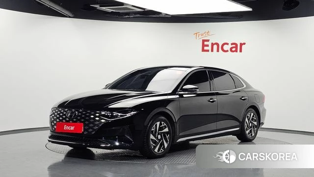 Hyundai The New Grandeur IG Hybrid 2021 Черный из Кореи