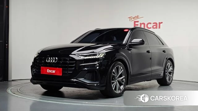 Audi Q8 (4M) 2022 Черный из Кореи