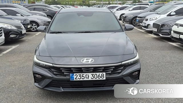 Hyundai The New Avante (CN7) 2025 Серый из Кореи
