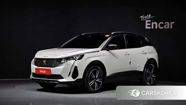 Peugeot 3008 second generation 2023 Белый из Кореи