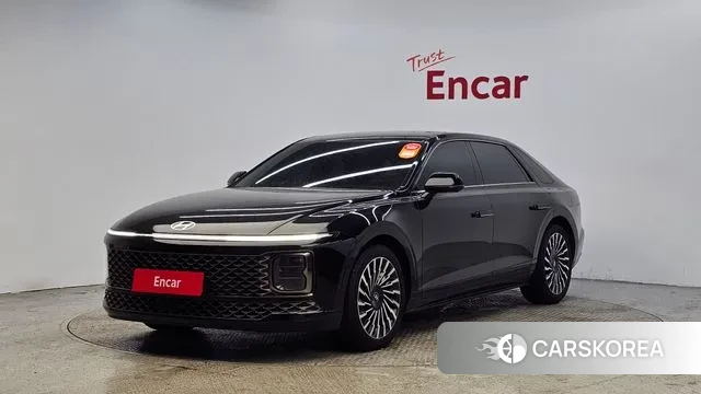 Hyundai Grandeur (GN7) 2024 Черный из Кореи