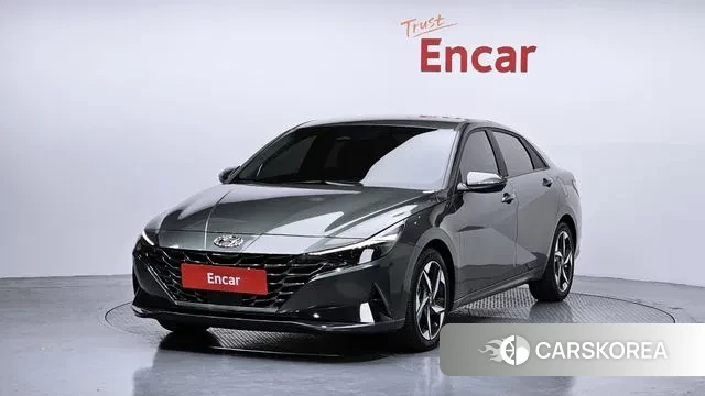 Hyundai Avante Hybrid (CN7) 2022 Серый из Кореи