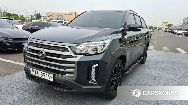 Ssangyong The New Rexton Sport 2021 Черный из Кореи