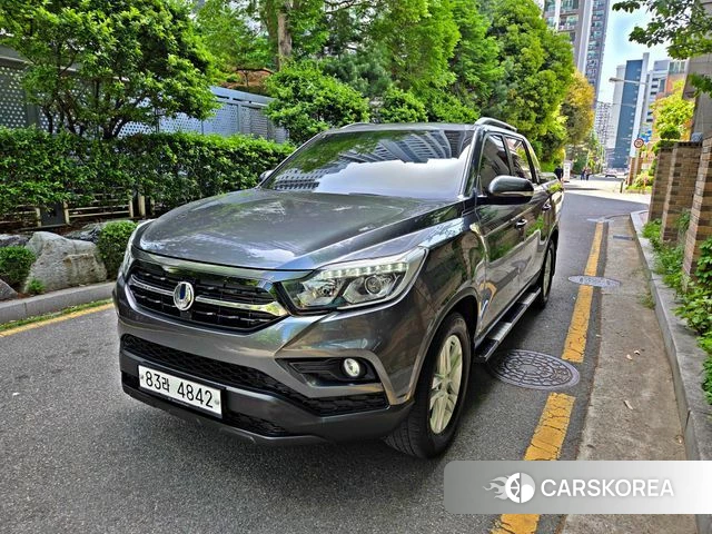 Ssangyong Rexton Sports 2018 Серый из Кореи