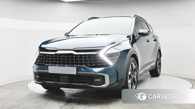 Kia Sportage 5th Generation 2021 Синий из Кореи