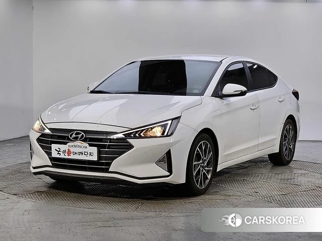 Hyundai The New Avante AD 2019 Белый из Кореи