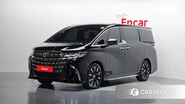 Toyota Alphard 4th Generation 2024 Черный из Кореи