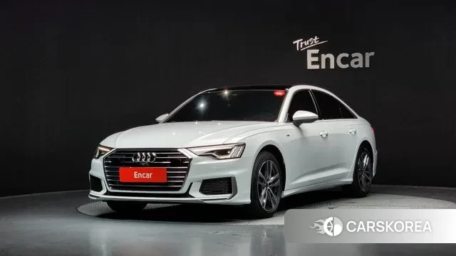 Audi A6 (C8) 2022 Белый из Кореи