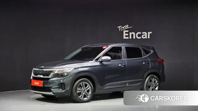 Kia Seltos 2019 Серый из Кореи