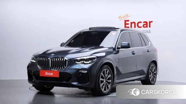 BMW X5 (G05) 2021 Синий из Кореи