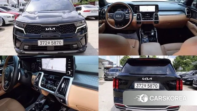 Kia Sorento 4th Generation 2021 Черный из Кореи