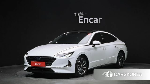 Hyundai Sonata (DN8) 2019 Белый из Кореи