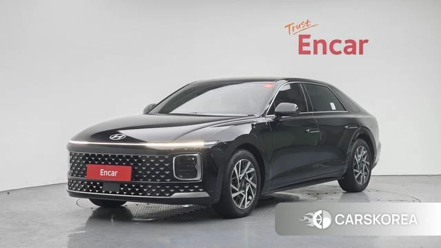 Hyundai Grandeur (GN7) 2023 Черный из Кореи