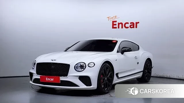 Bentley Continental GT 3rd Generation 2023 Белый из Кореи