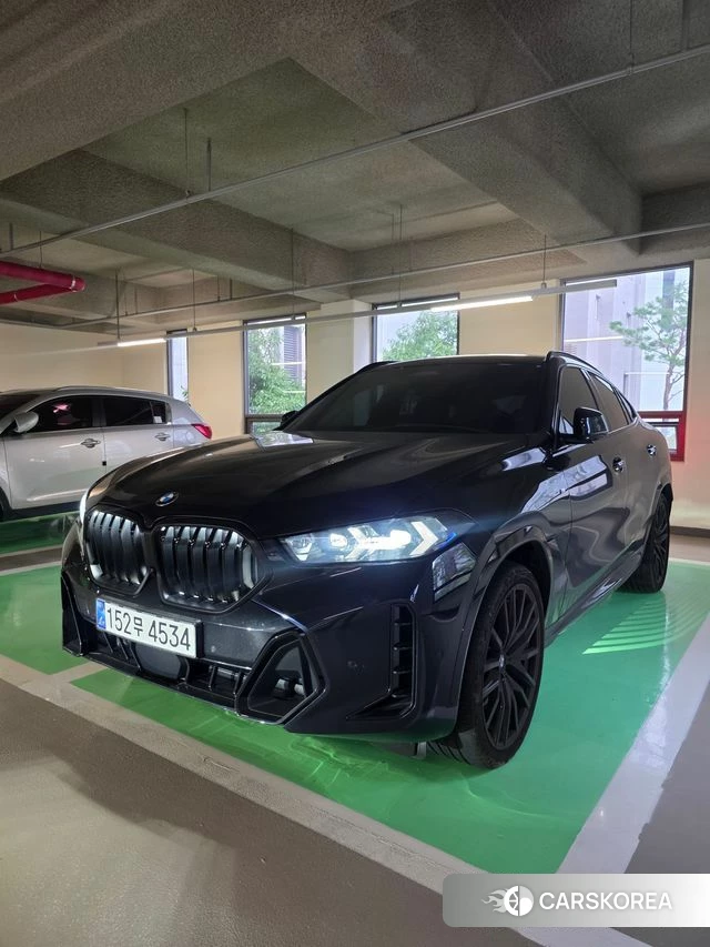 BMW X6 (G06) 2025 Черный из Кореи