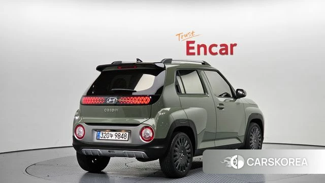 Hyundai Casper 2023 Светло-зеленый из Кореи