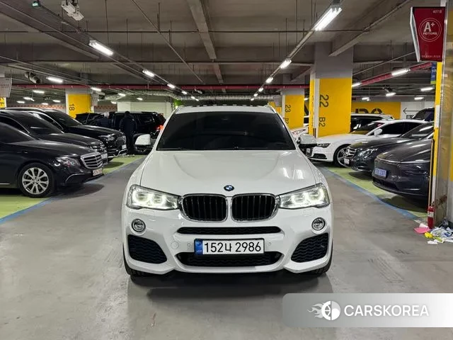 BMW X4 (F26) 2018 Белый из Кореи