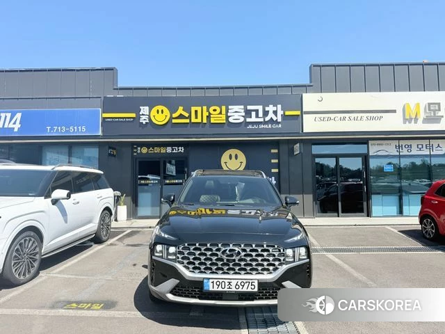 Hyundai The New Santa Fe 2021 Черный из Кореи
