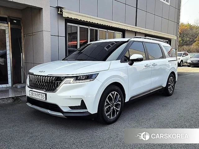 Kia Carnival 4th generation 2021 Белый из Кореи