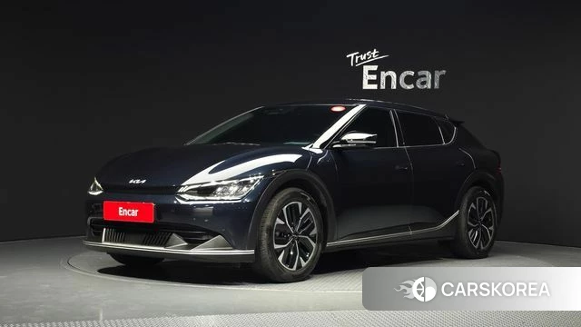 Kia EV6 2021 Синий из Кореи