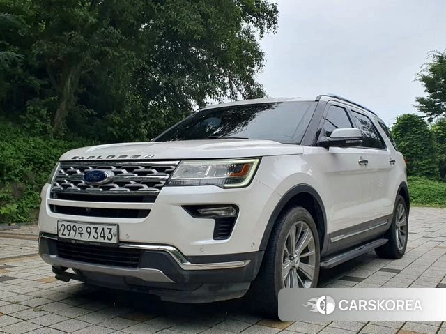 Ford Explorer 2018 Белый из Кореи