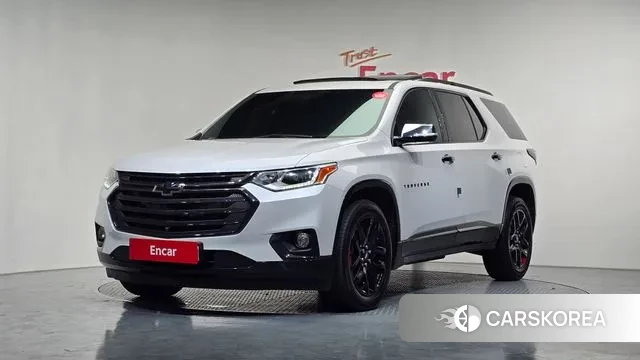 Chevrolet (GM Daewoo) Traverse 2021 Белый из Кореи