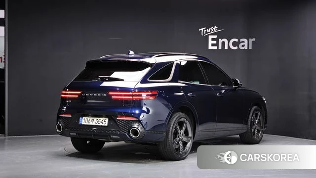 Genesis GV70 2021 Синий из Кореи