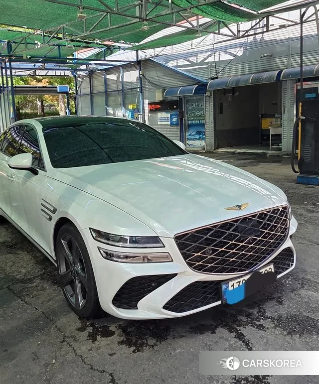 Genesis G80 (RG3) 2021 Белый из Кореи