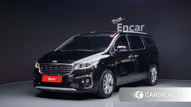 Kia The New Carnival 2018 Черный из Кореи