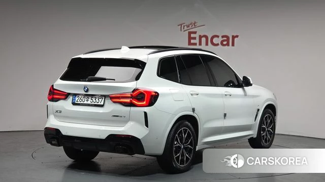 BMW X3 (G01) 2022 Белый из Кореи