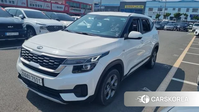 Kia Seltos 2021 Белый из Кореи