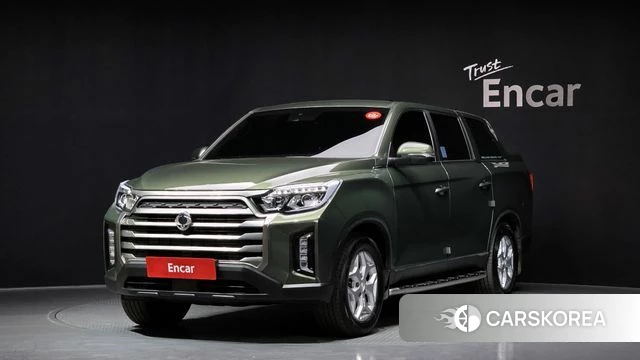 Ssangyong The New Rexton Sport 2021 Зеленый из Кореи