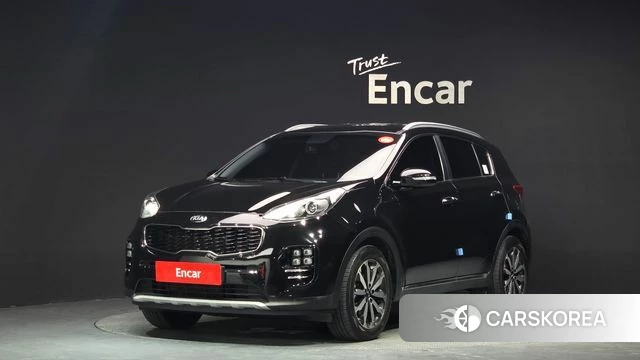 Kia Sportage 4th Generation 2018 Черный из Кореи