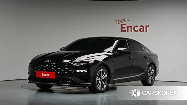 Kia K8 Hybrid 2022 Черный из Кореи