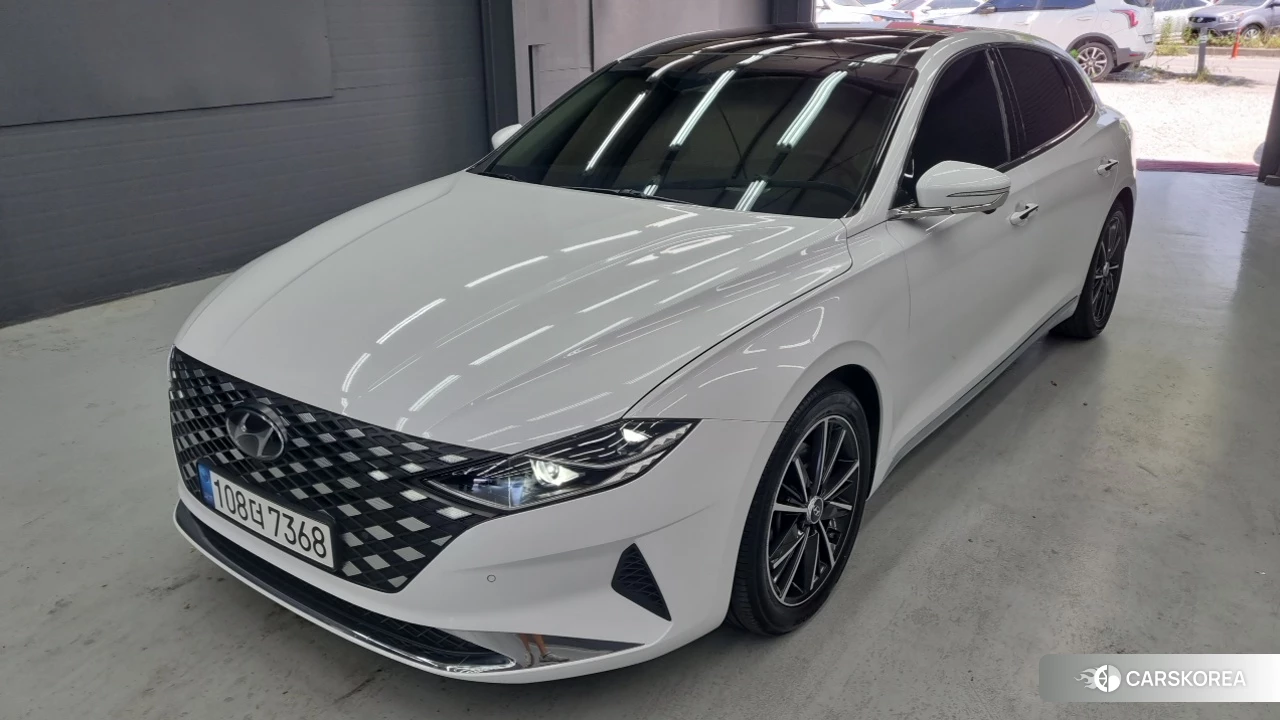 Hyundai The New Grandeur IG 2021 Белый из Кореи
