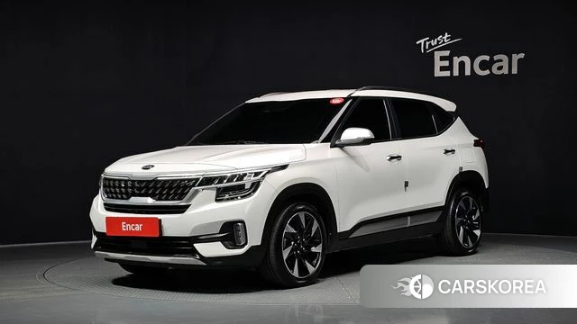 Kia Seltos 2021 Белый из Кореи