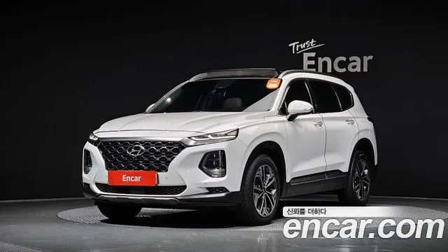 Hyundai Santa Fe TM 2018 Белый из Кореи
