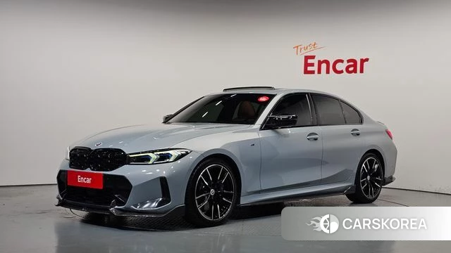 BMW 3 Series (G20) 2023 Серебристо-серый из Кореи