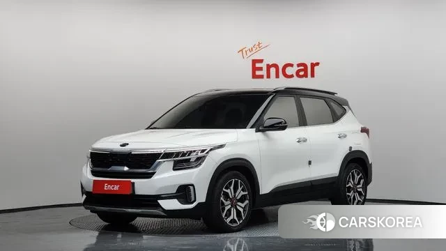 Kia Seltos 2021 Белый из Кореи