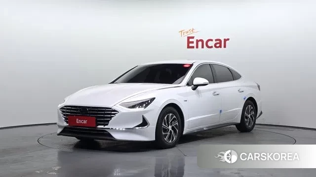 Hyundai Sonata Hybrid (DN8) 2019 Белый из Кореи