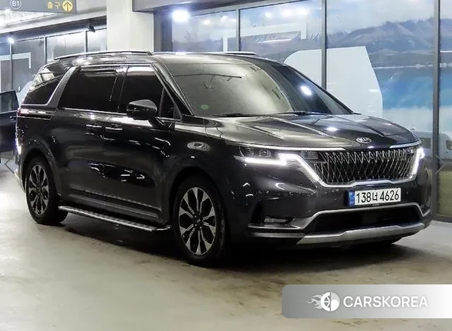 Kia The New Carnival 2021 Серый из Кореи