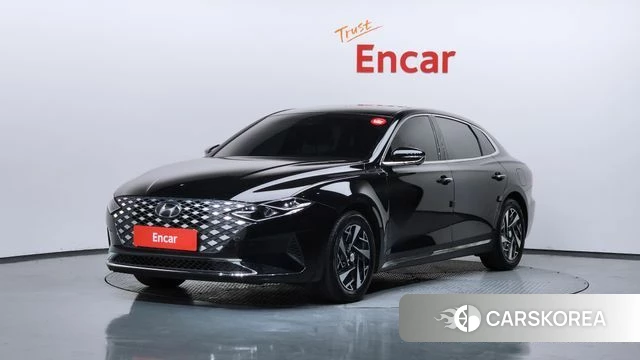 Hyundai The New Grandeur IG Hybrid 2022 Черный из Кореи