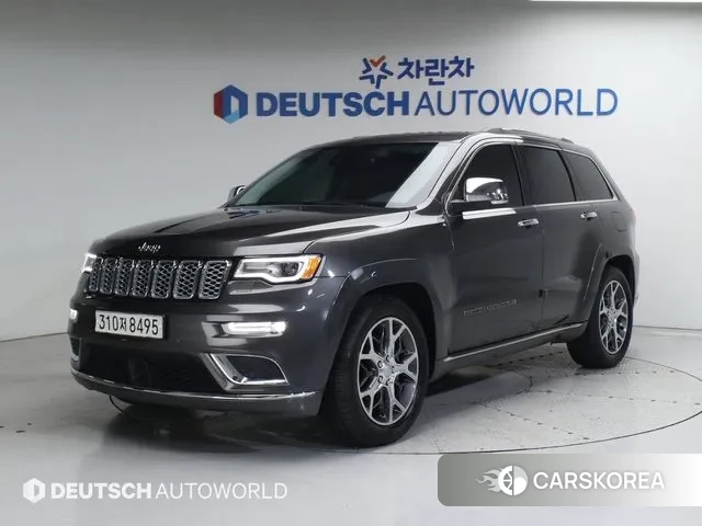 Jeep Grand Cherokee 2020 Серый из Кореи