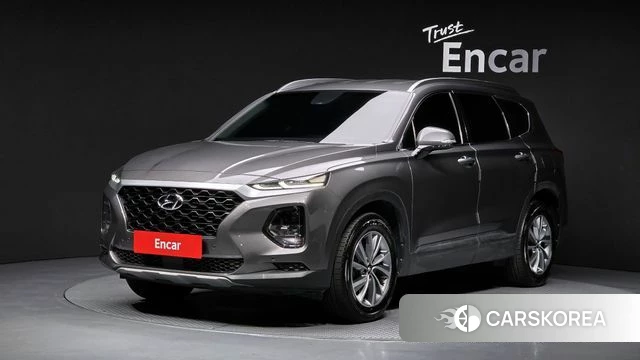 Hyundai Santa Fe TM 2019 Серый из Кореи