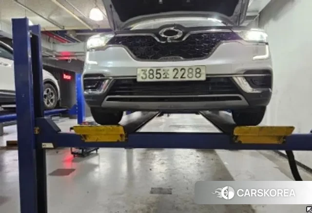 Renault Korea (Samsung) The New QM6 2022 Белый из Кореи